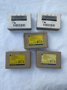 LOT OF 5 - Square D 9999-SX6 N.O. Electrical Interlocks 9999sx6