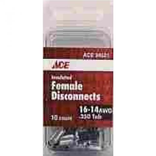 10pk insulated female disconnect ace wire connectors 34521 082901345213 for sale