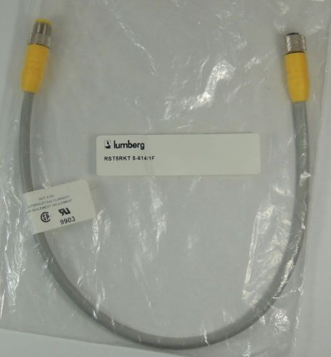 Lumberg rst 5 rkt lion-link connection, m12 connectors, 5 pin for sale