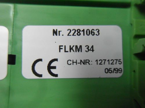 (v41-3) 1 new phoenix contact flkm 34 varioface module for sale