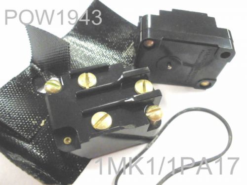 ( 2 PC. ) MICROSWITCH 1MK1-1PA17 LIMIT SWITCH CONTACT BLOCK SPDT