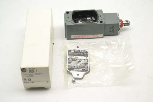 Allen bradley 802r-df seal contact oiltight limit b 120-600v-ac switch b386805 for sale