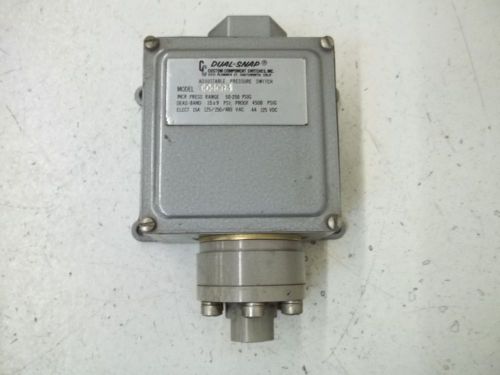 Custom component  inc. 604gr3 adjustable pressure switch*new out of a box* for sale