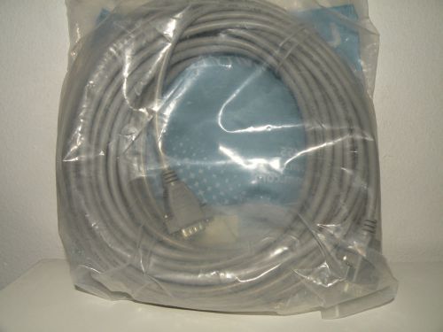 L-com deluxe molded d-sub cable, db25 male / male, 50.0 ft csmn25mm-50 for sale
