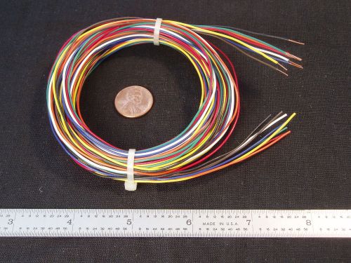 80 Feet of 24 AWG Breadboard Wire 8 Colors Solderless (10 Feet per Color) New