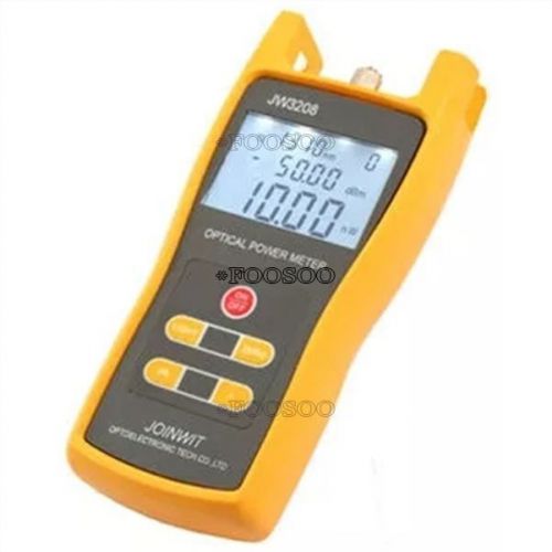 -50 to +26dbm fiber optic tool jw3208c tester optical power meter laser handheld for sale