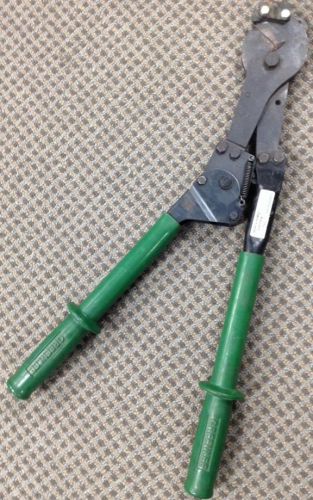 Greenlee 757 ratchet cable cutter for sale