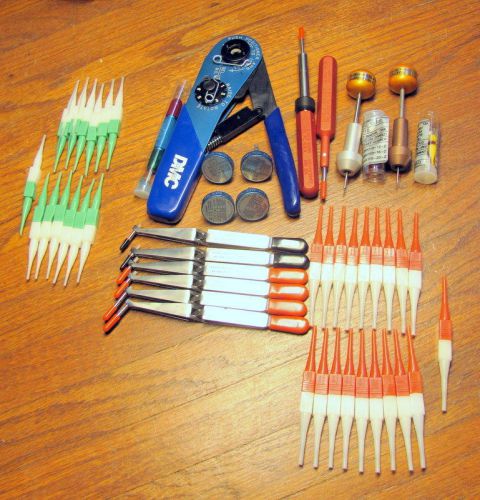 Daniels dmc m22520/2-01 afm8 crimper crimp tool set 15+ pc aircraft tools for sale