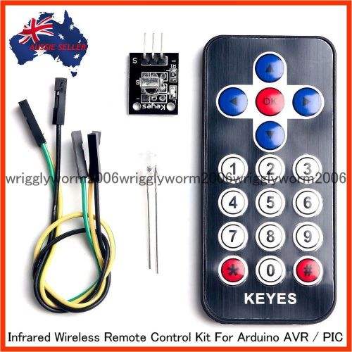 Infrared Wireless Remote Control Kits For Arduino Projects - AVR PIC - Brand New