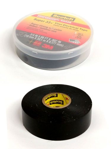 1 roll - scotch super 33+ vinyl electrical tape - 3/4 x 66 ft for sale