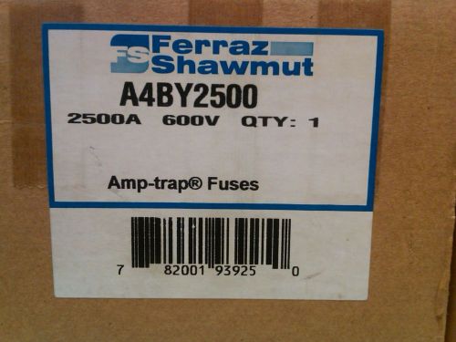 Ferraz shawmut a4by2500 current limit fuse for sale