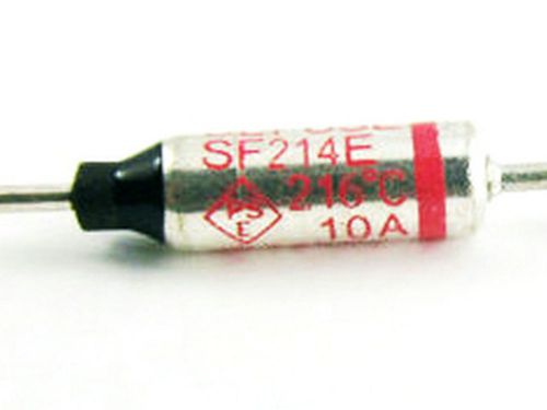 5pcs thermal fuse/rated functioning temperature sf214e 216°c fuses &amp; accessories for sale