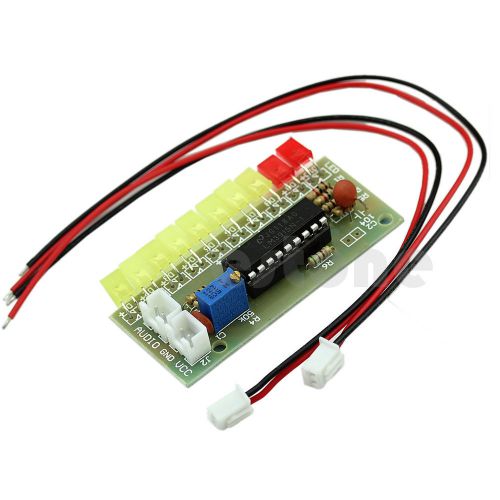 Lm3915 audio level indicator diy kit electronic production suite new for sale