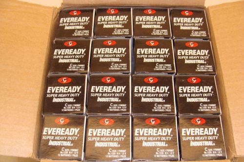 EVEREADY   SIZE C  BATTERY&#039;S INDUSTRIAL GRADE BATTERY LOT 192