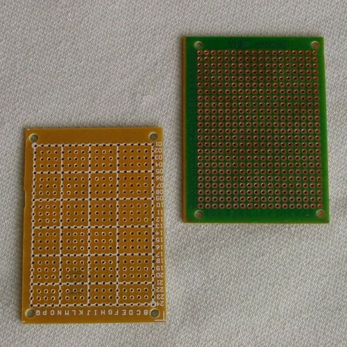 *50x70mm pre-punched circuit board prototype pcb diy fe for sale