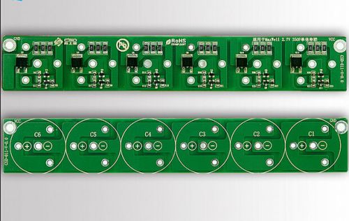 1PC Large current 6 string 2.7V 500F ultracapacitor protection boards