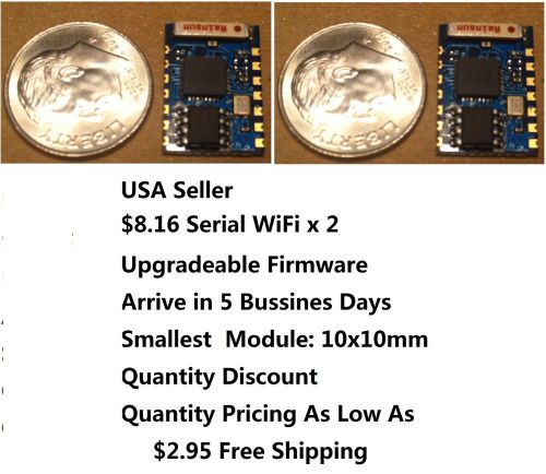 Esp8266 esp-03 2x simple serial wifi/arrive 1-8 bizday/all singals for sale