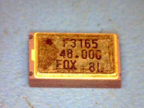 4-pcs oscillator/resonator frequency fox f3165-48.000mhz 316548000 f316548000mhz for sale