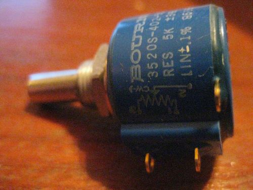 2 pieces Bourns Variable Resistor 3520S-402-502  5k 3% New htf Orig. analog part