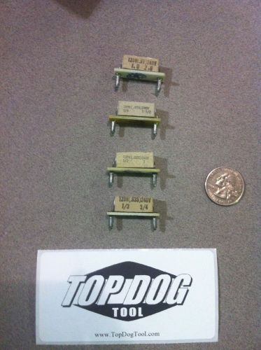 NEW HORSEPOWER RESISTORS LOT OF FOUR .01 .015 .025 .035 1/3-3/4 1/2-1 3/4-1 1/2