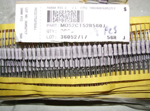1999 pcs mos2ct52r560j koa 56r 2w resistors for tube transistor amplifier parts for sale