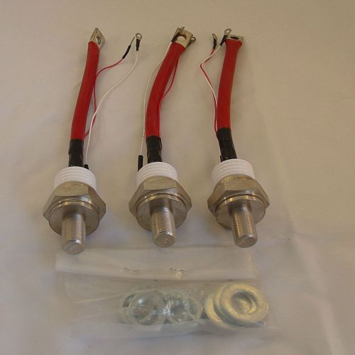 Lot 3 new bridge rectifier diode thyristor stud type phase control testing model for sale