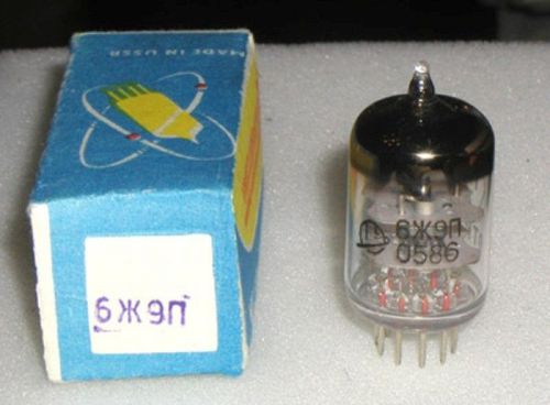 vacuum tube  6J9P USSR lot 12 pcs in its original packaging with a passport!