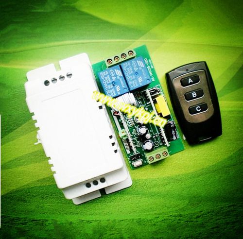 AC220V 2CH RF wirless remote control switch system remote control
