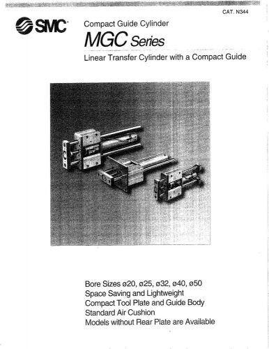 SMC  COMPACT GUIDE CYLINDER # MGCLB40-150-R-XC18