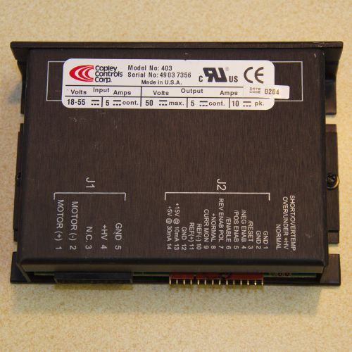 Copley Controls Corp Servo Drive Model 403