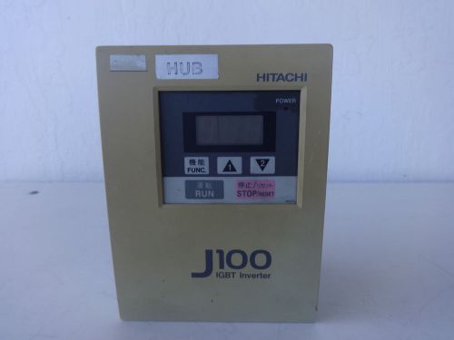 1 HITACHI  J100  IGBT INVERTER  004SFE3  220-240V,  0.4kW., 3.0A Amp&#034;s.