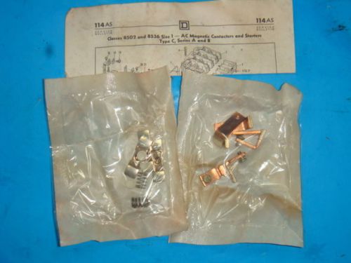 New square d 9998 ca-81 3 pole contact kit new in box (pg1-c) for sale