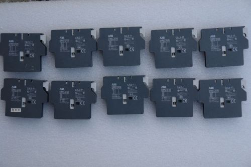 NEW ABB Auxiliary Contact Model CAL5-11 ( Lot of 10 )