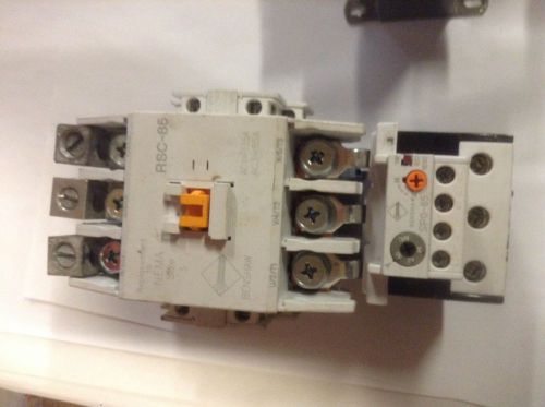 Benshaw Contactor RSC-85 NEMA Size 3 With SPOT-85 RELAY AND 240V COIL