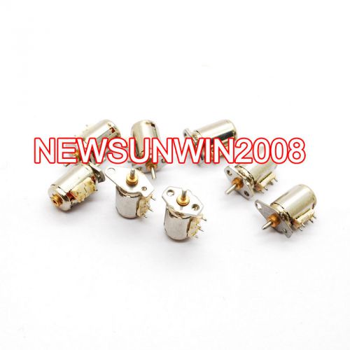 10PCS 3-5V DC 4 Wire 2 Phase Micro Stepper Motor Mini Stepping motor for Camera