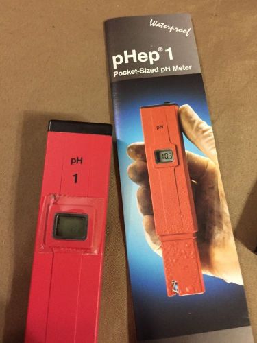 Hanna PHEP 1 Waterproof pH Tester PHEP1