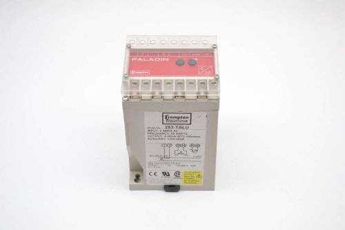 Crompton 253-talu paladin ac current monitor 120v-ac power transducer b449641 for sale