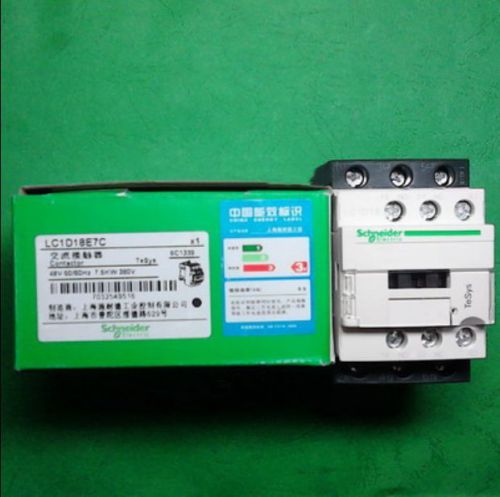 1PCS NEW Schneider contactor LC1D18E7C