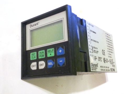 DURANT 57601-402 SINGLE PRESET COUNT CONTROLLER BATCH RATE TOTALIZER 206029817