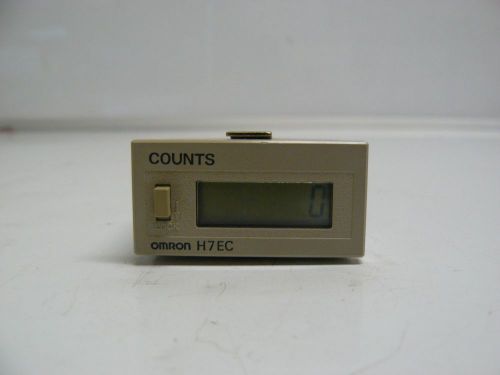 OMRON H7EC-BVLM COUNTER TOTALIZER 6DIGIT 30CPS