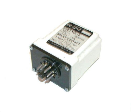 Automation products  time delay relay 2 seconds model ec-501a for sale