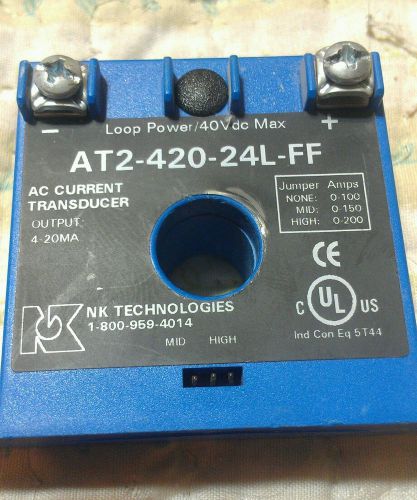 NK Technologies AC current trasnducer AT2-420-24L-FF