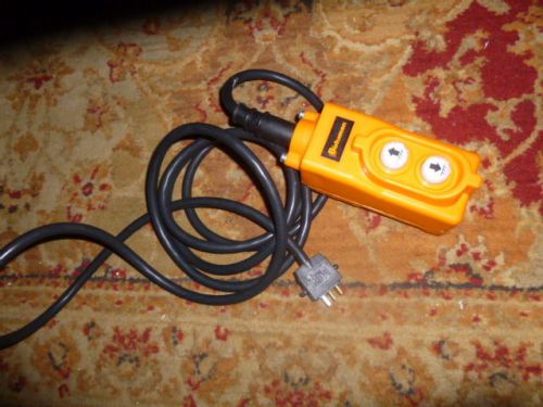Bishamon 4 wire plug remote for lift hoist control switch with cord for sale