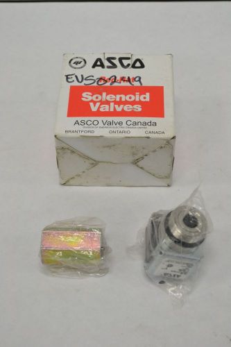 NEW ASCO X8200 1/17579 PILOT NPT THREADED 120V-AC 1/2 IN SOLENOID VALVE B206537