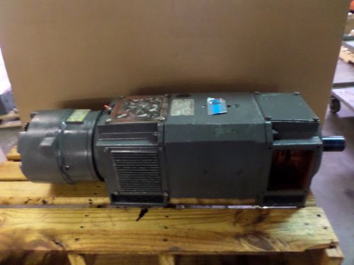 Reliance rpm iii dc motor, 20 hp, 240v, 2500/3300 rpm, w/ brake, repaired for sale