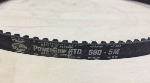 Gates powergrip htd 580-5m timing belt htd5805m *free shipping usa* for sale