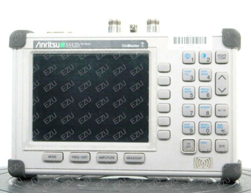 Anritsu s332d - 03 - 29 site master cable and antenna analyzer for sale