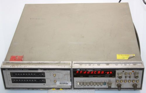 HP Agilent 5316A 100 MHz Universal Counter and Offset Normalize Module