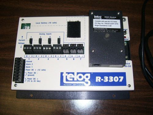 Telog Recorder Model 3307 Multi Channel Paperless Recorder, 7-Channels