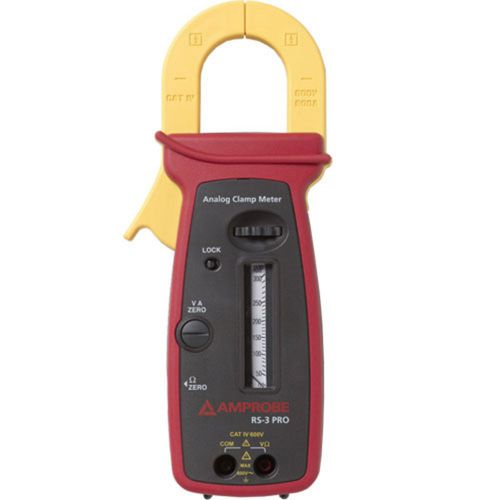 Amprobe rs-3 pro 300a cat iv analog clamp meter for sale